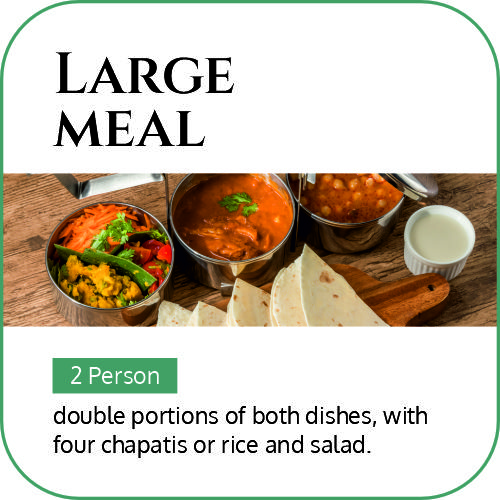 Large meal Large meal